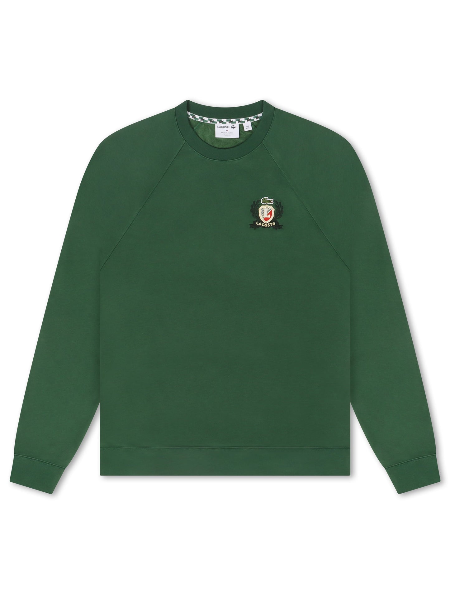 Lacoste Embroidered Shield Sweatshirt - Green