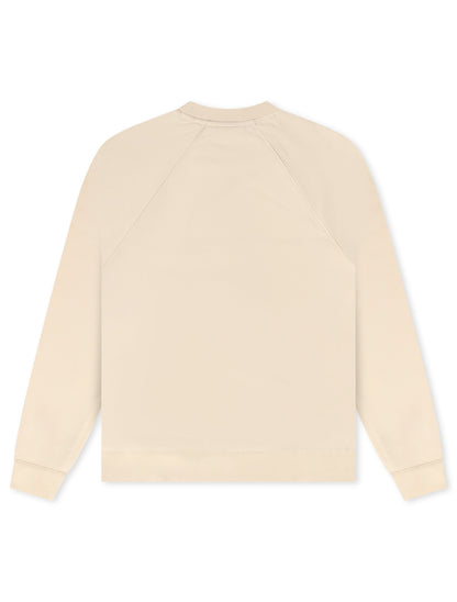 Lacoste Embroidered Shield Sweatshirt - Cream
