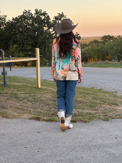 Baha Ranch Retro Pop Western Pop Cowgirl Blazer
