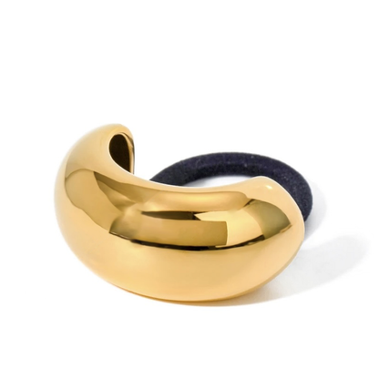 RIA Gold Hair Tie (Set of 2)
