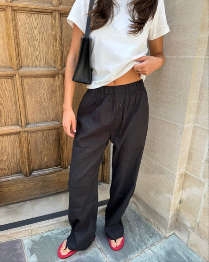 Linen Relaxed Pants