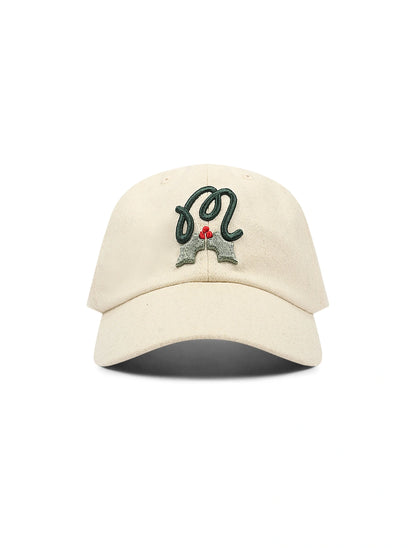 Malbon Mistleflow Dad Hat - Ivory