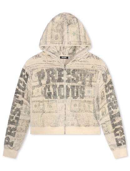 Prestige Paper Trial Hoodie - Eggshell
