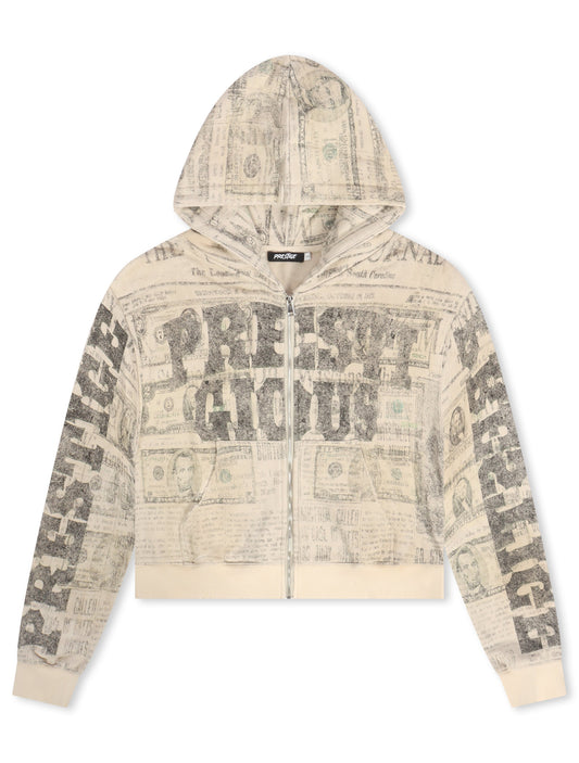 Prestige Paper Trial Hoodie - Eggshell