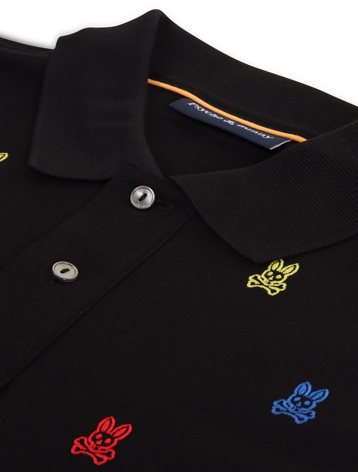 Psycho Bunny Bonham Pique Polo - Black