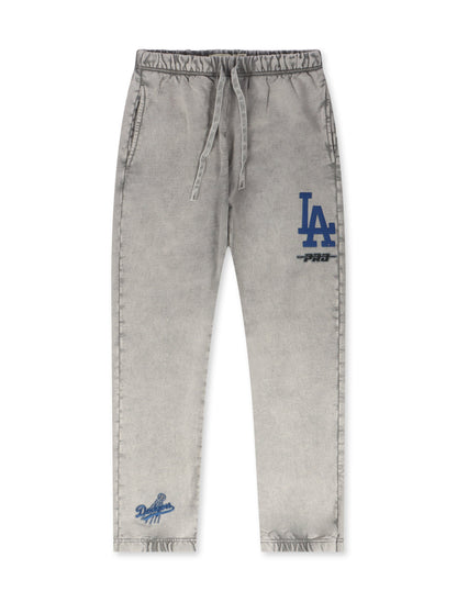Pro Standard Dodgers Jogger - Washed Grey