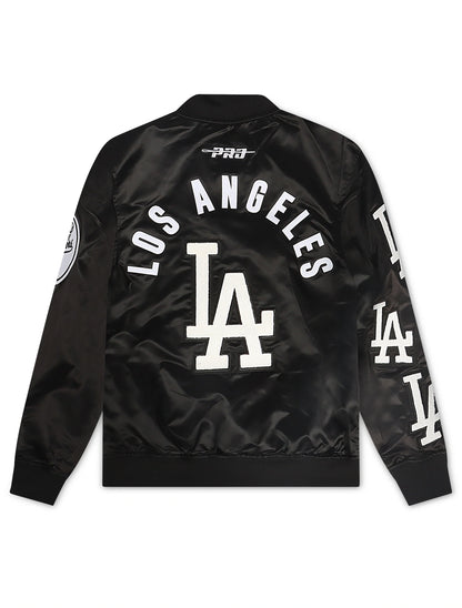 Pro Standard LA Dodgers All Pro Satin Jacket - Black