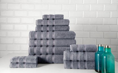 Antalya Turkish Cotton Towel Set of 12 - Classic Turkish Towels