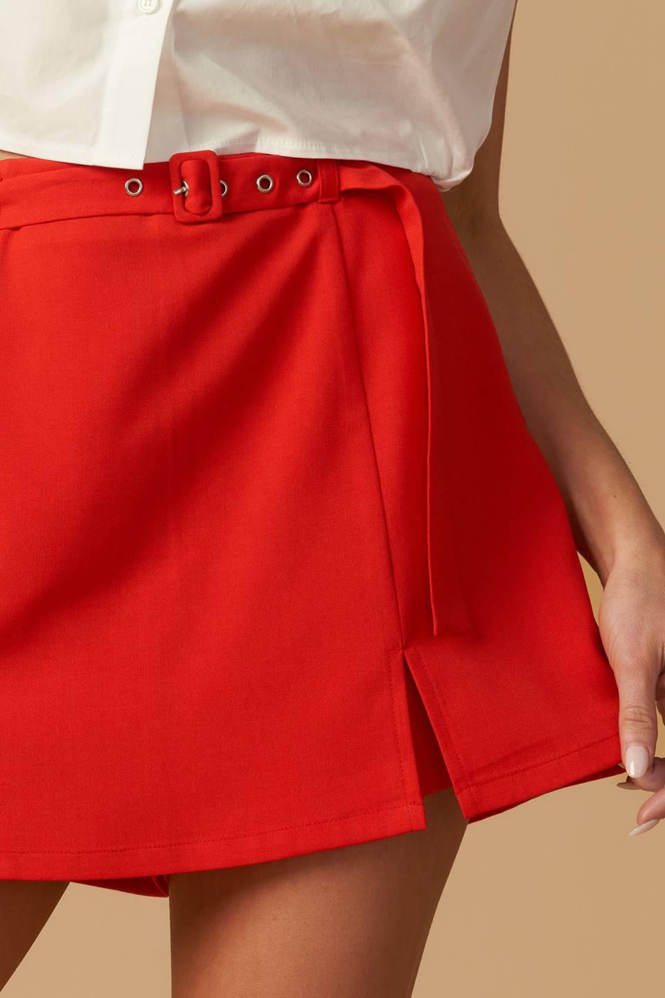 Off to Tomorrow Woven Skort