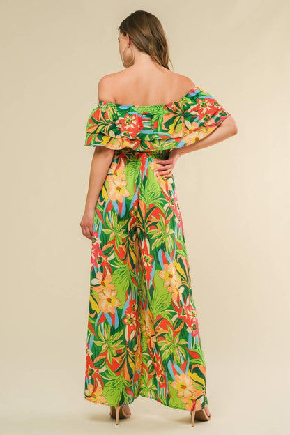 Daring Heart Woven Jumpsuit