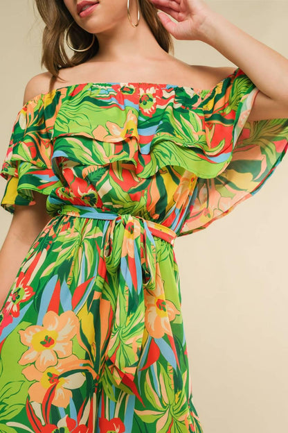 Daring Heart Woven Jumpsuit
