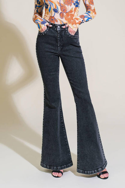 Effortless Ensemble Denim Pants