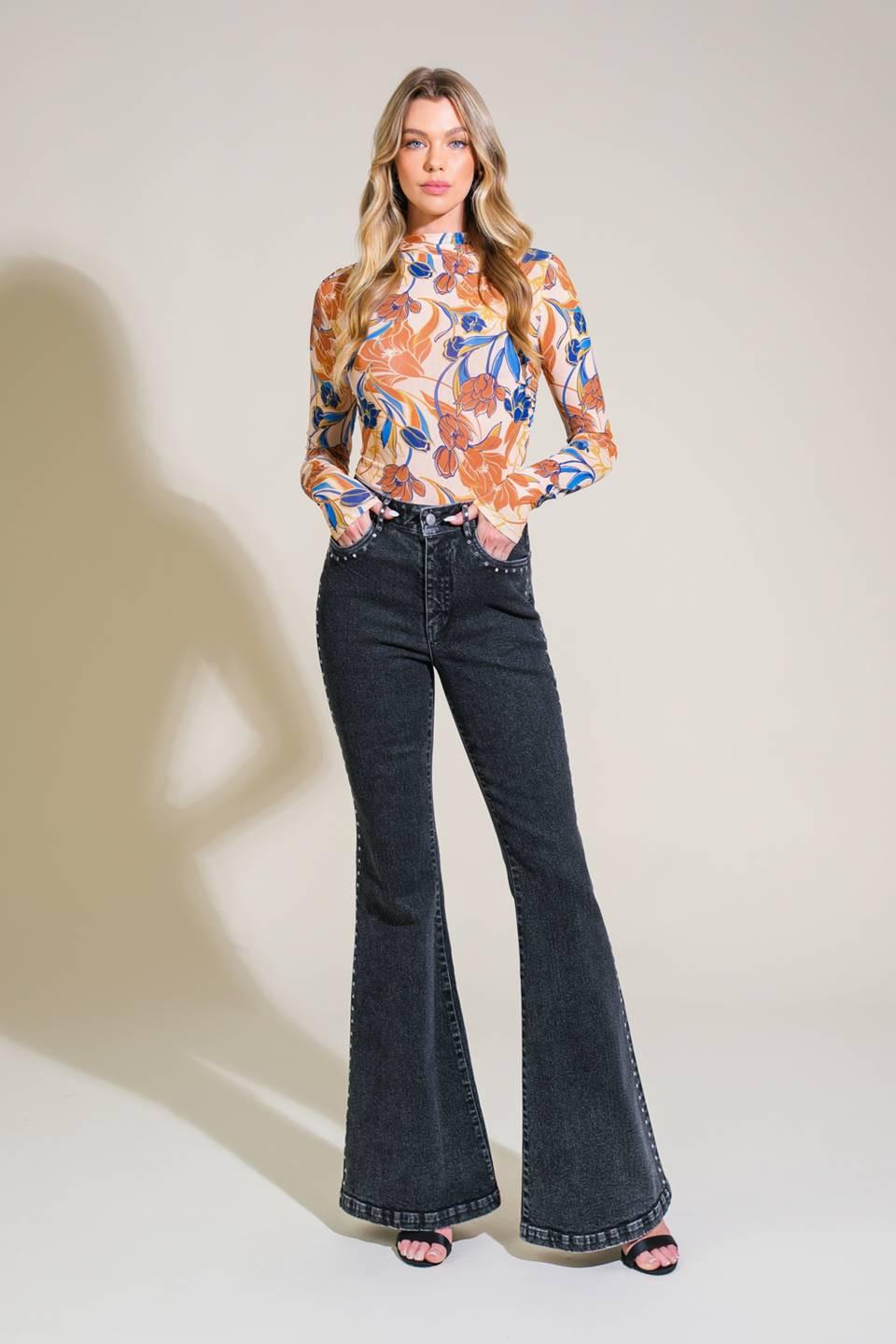 Effortless Ensemble Denim Pants