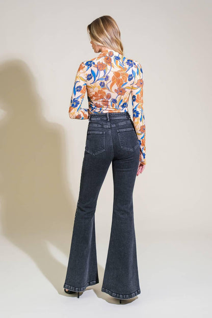 Effortless Ensemble Denim Pants