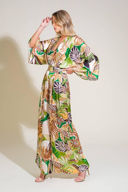 Ripple Effect Woven Jumpsuit
