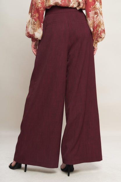 Sweet Reminiscence Woven Wide Leg Pants