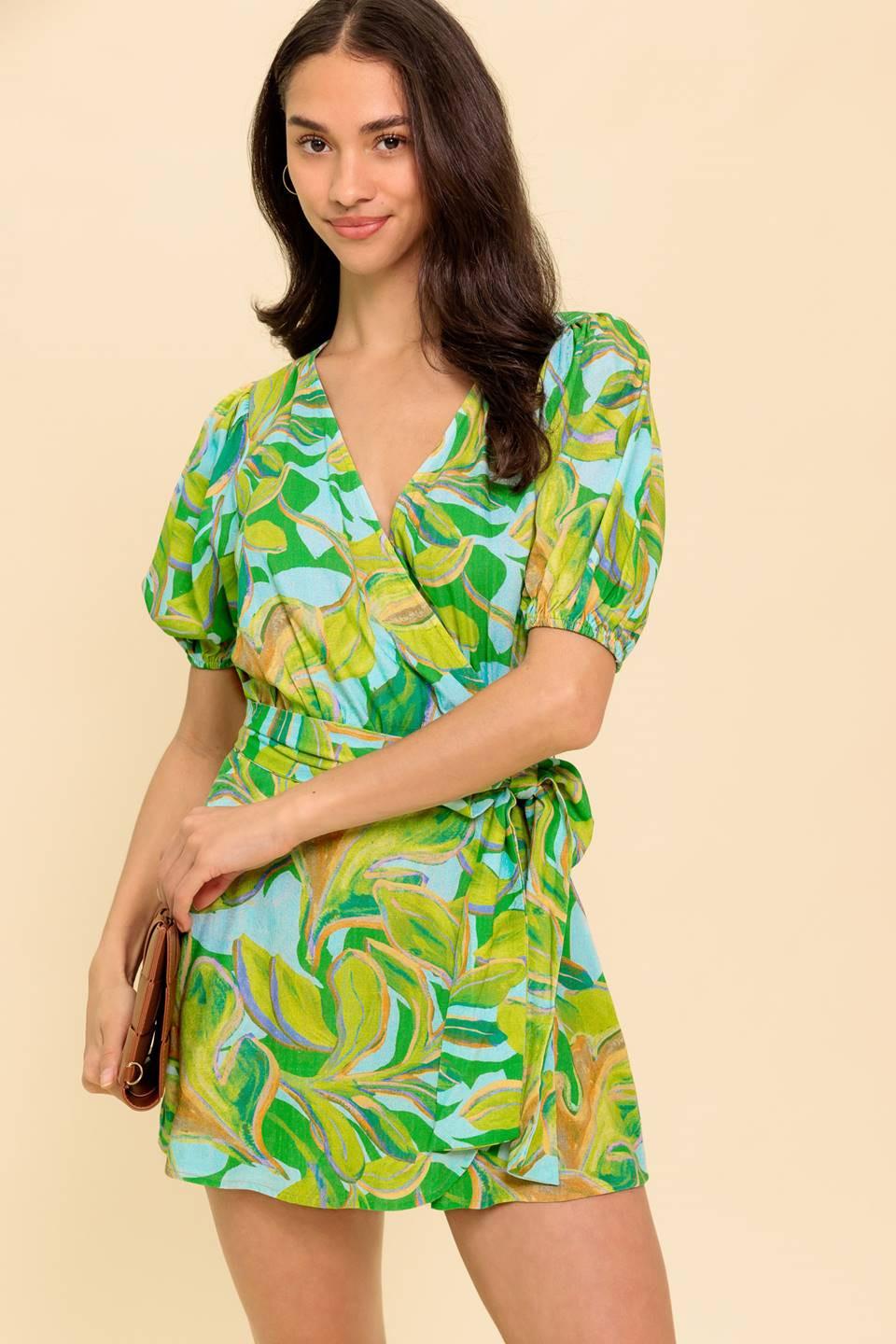 Slow Days Ahead Woven Skort