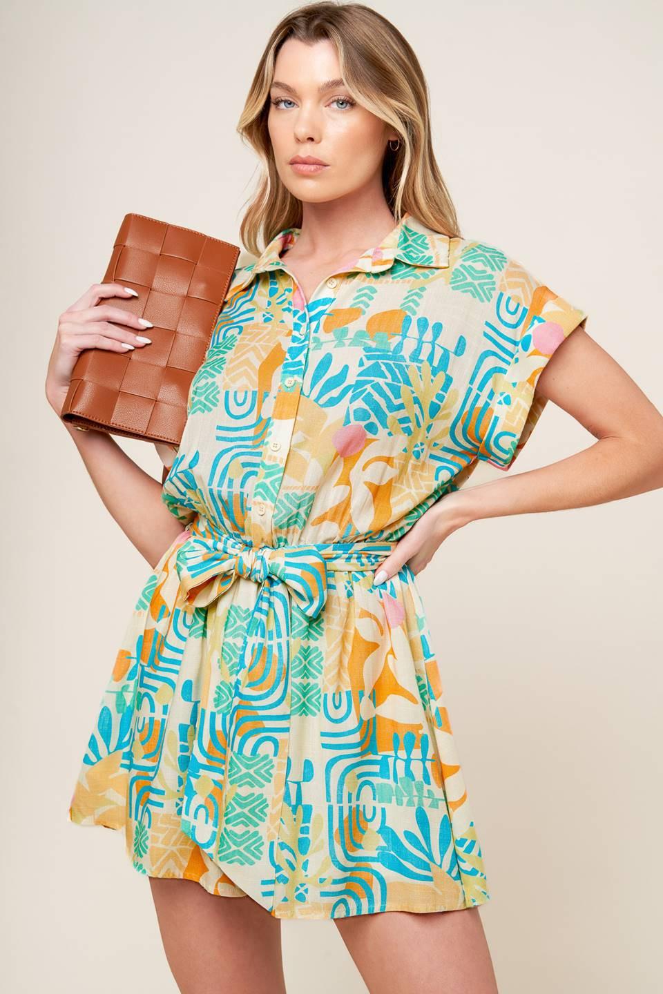 Something Special Woven Romper