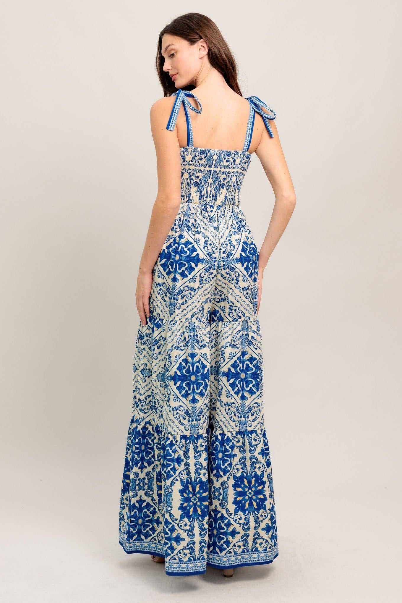 When Vacation Calls Woven Jumpsuit