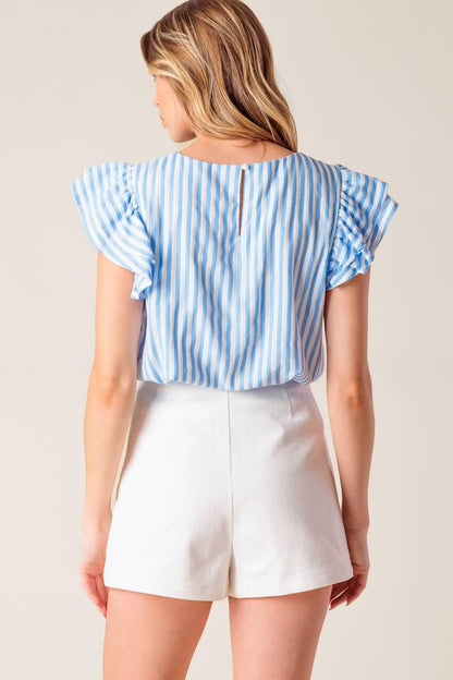 Dazzling Daybreak Woven Skort