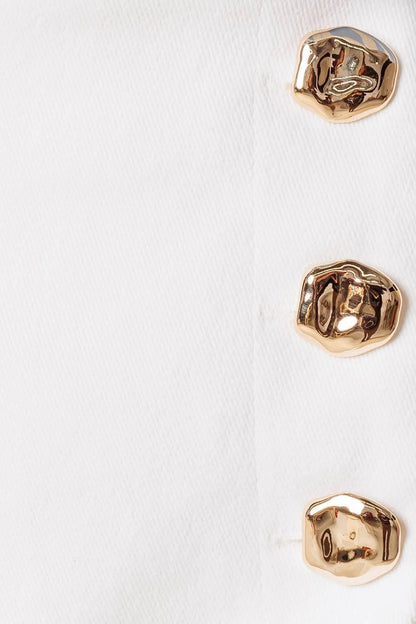 Dazzling Daybreak Woven Skort