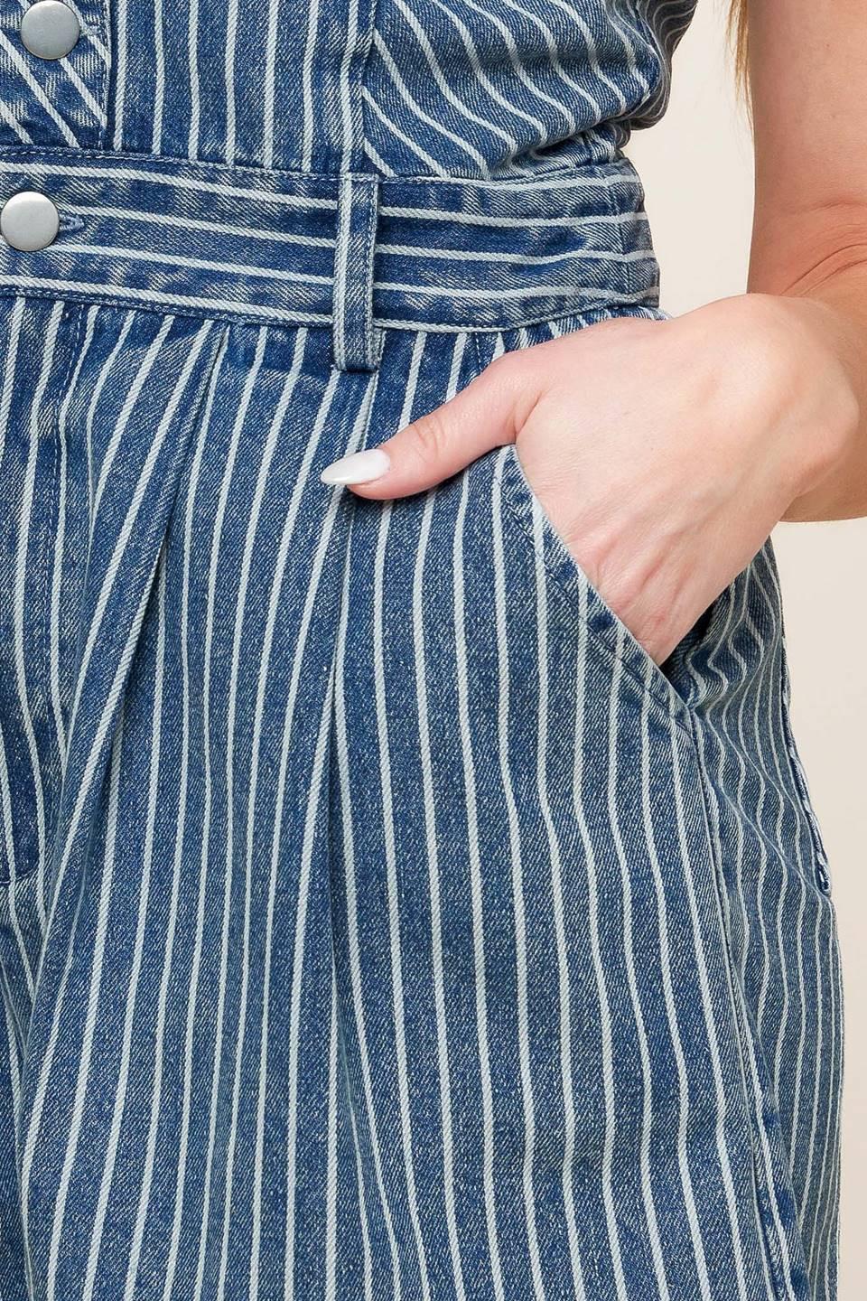 Keep it Stylish Denim Romper