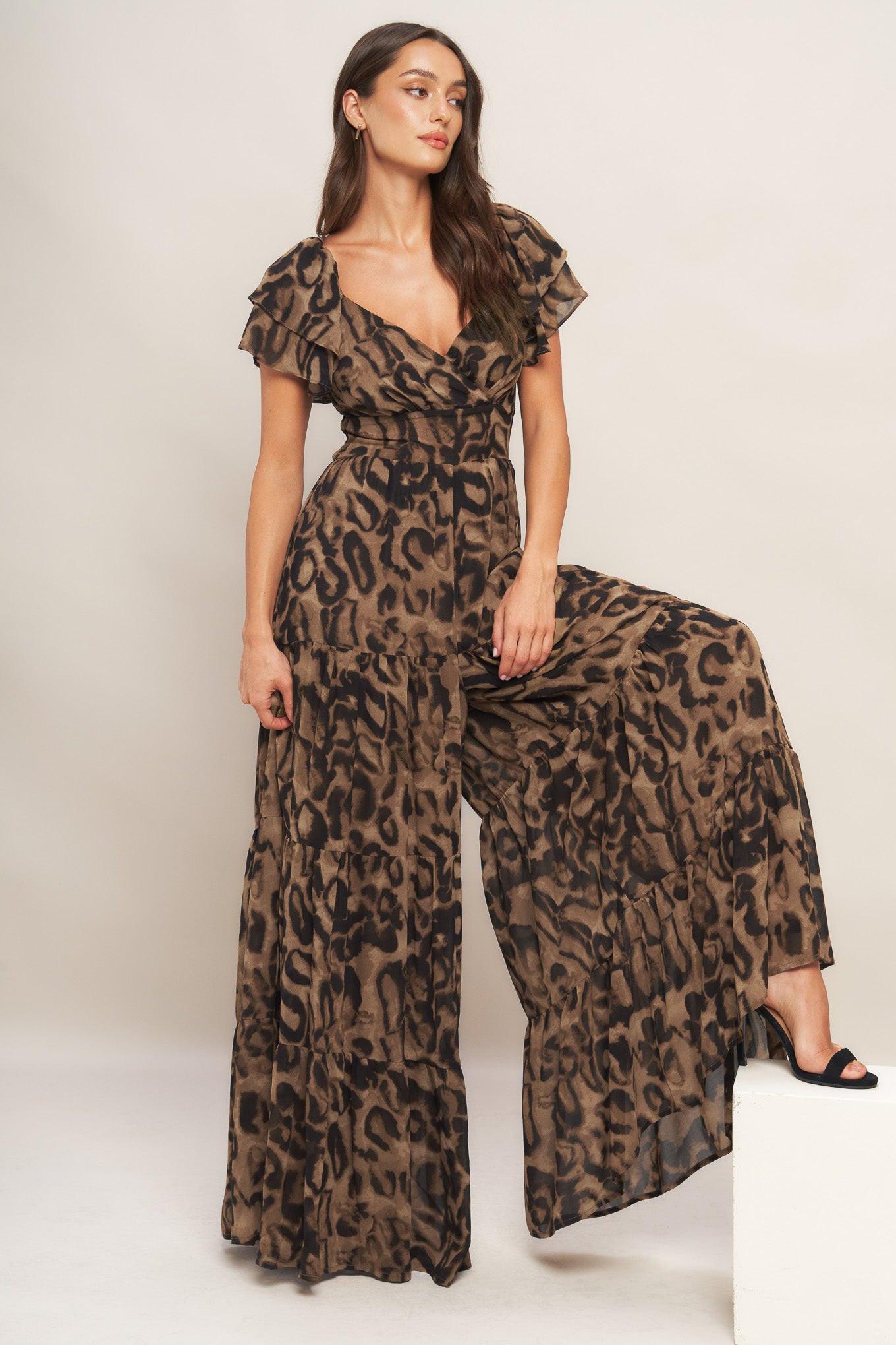 Wild Temptation Woven Jumpsuit