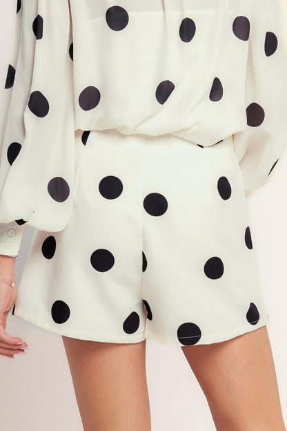 Playful Confidence Woven Skort