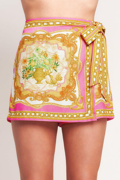 Vintage Heiress Woven Skort