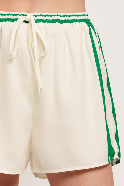 Riviera Stripe Woven Short
