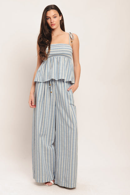 Coastal Day Strip Woven Pants