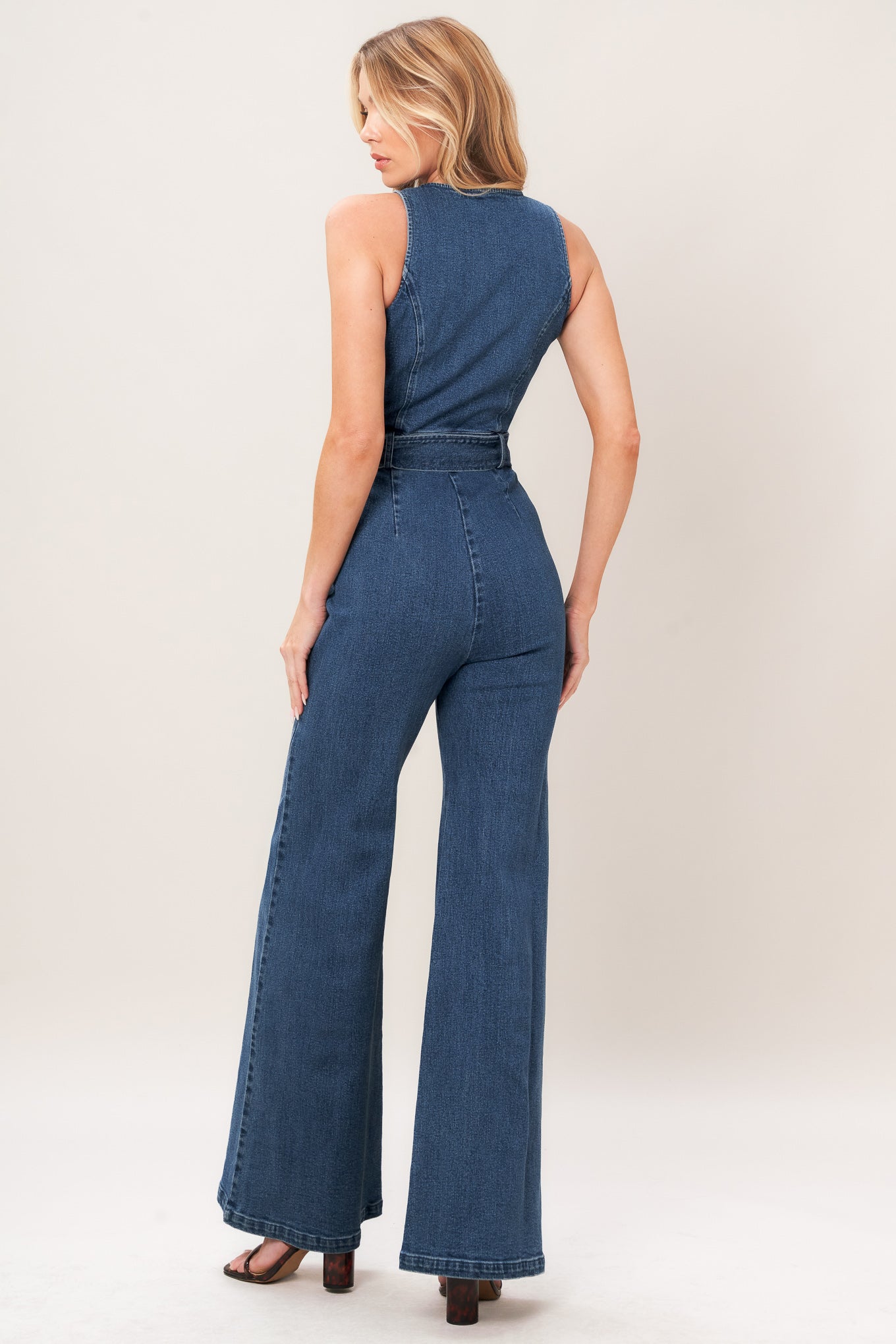 Street Chic Denim Jumpsuit