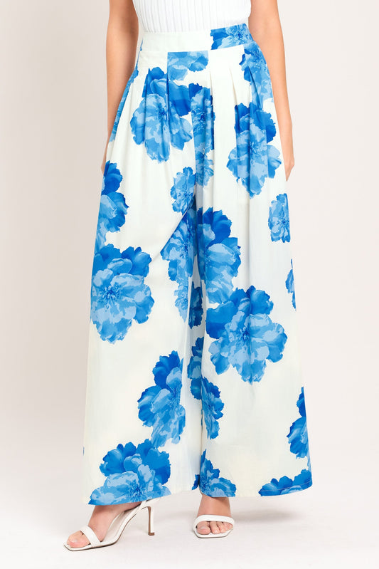 Tropic Blue Woven Pants