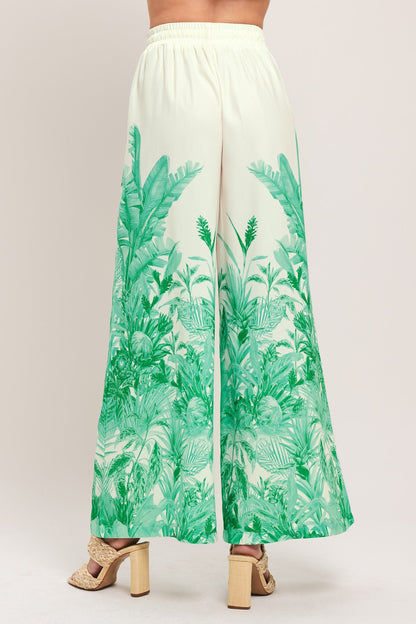 Palm Serene Woven Pants