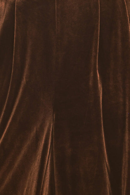 Cocoa City Brown Tailored Pants