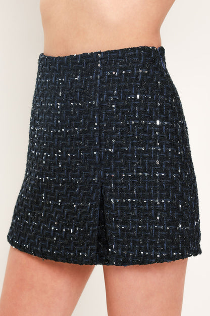 Navy Attitude Navy Statement Shorts