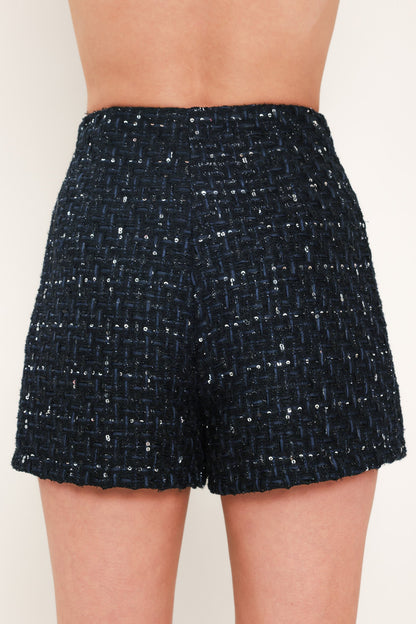 Navy Attitude Navy Statement Shorts