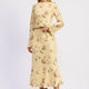 Butter Yellow Print