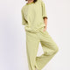 Avocado Ivory Stripe