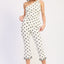 Ivory Black Polka Dot