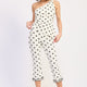 Ivory Black Polka Dot