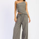 Grey Blue Stripe