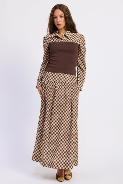 Eloise Plaid Skirt
