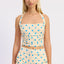 Ivory Blue Polka Dot