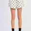 Off White Black Polka Dot