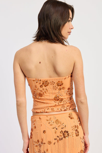 Iris Tube Top