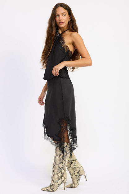 Cadence Satin Skirt