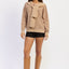Beige Merlot Stripe