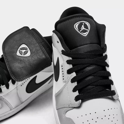 Air Jordan Men's Retro 1 Low SE - Metallic Silver/Tiempo