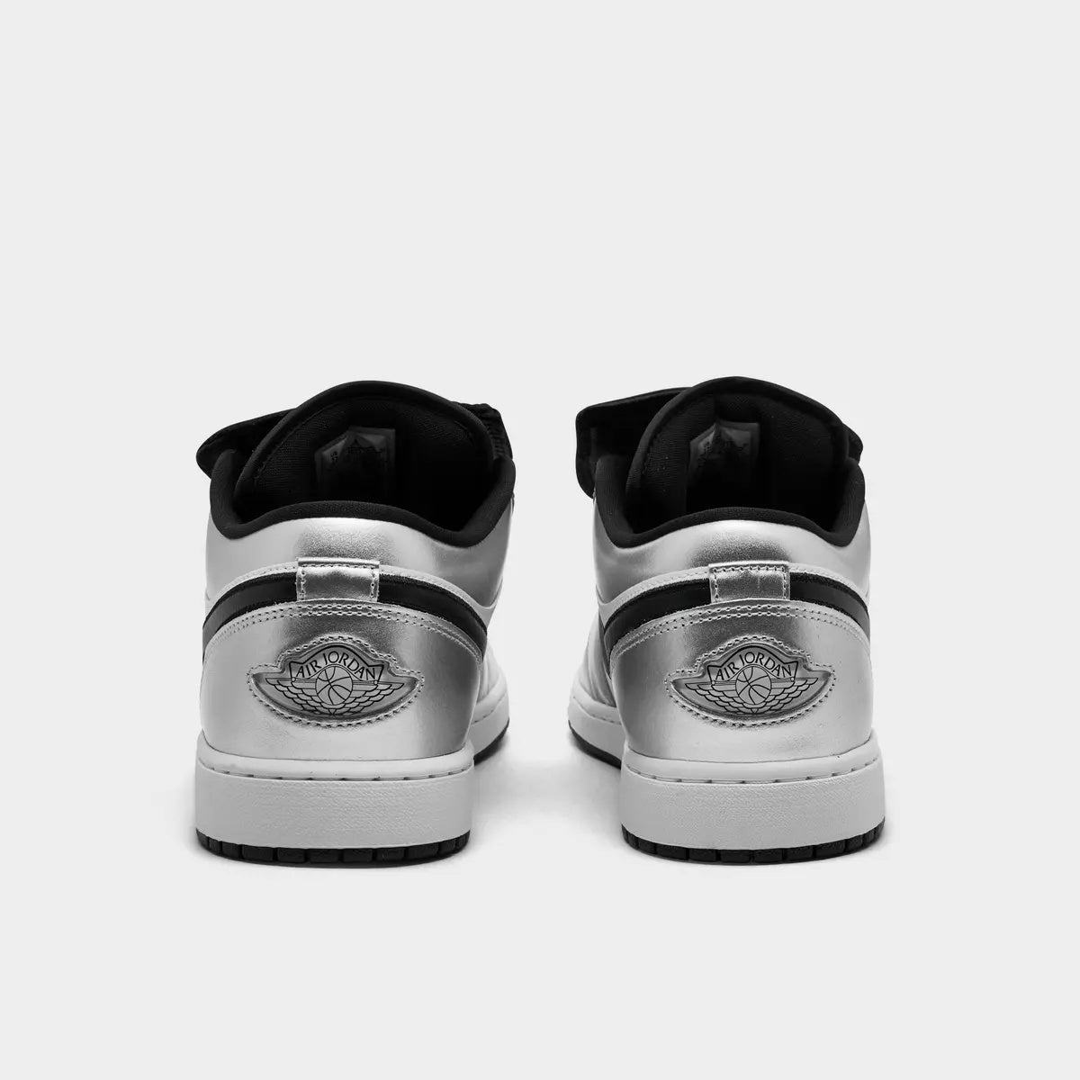Air Jordan Men's Retro 1 Low SE - Metallic Silver/Tiempo